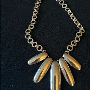 Unusual sterling silver choker